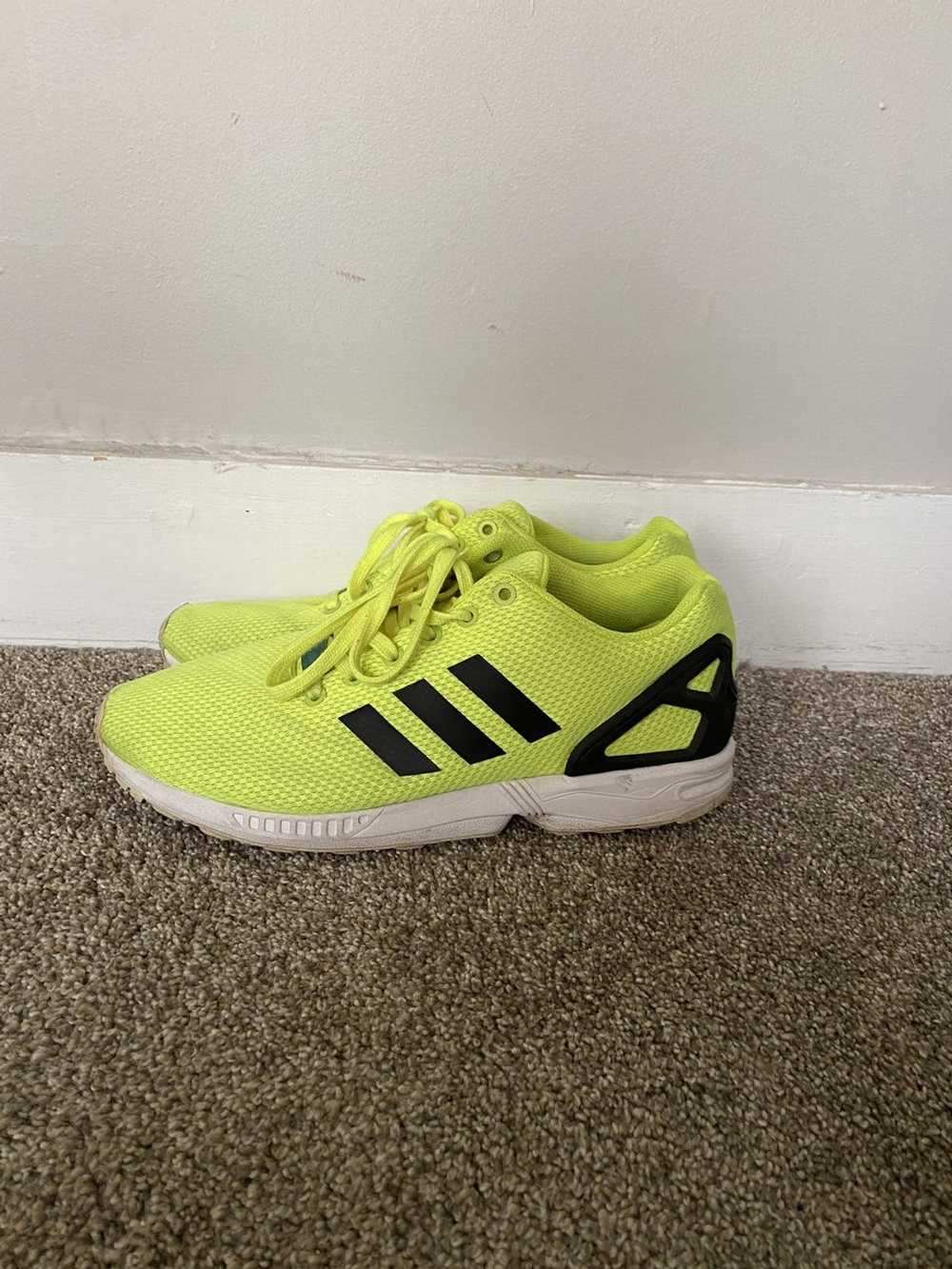 Adidas Size 10 - adidas ZX Flux Green - image 1