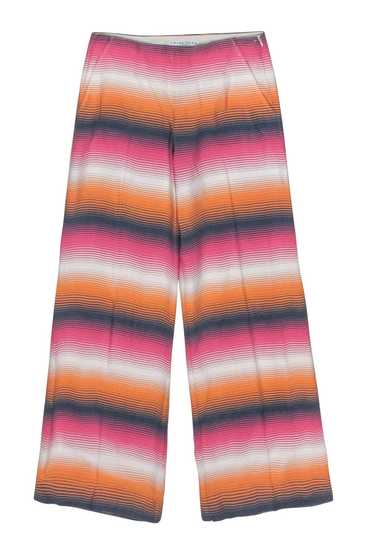 Trina Turk - Orange, Pink, Navy, % Cream Stripe Wi