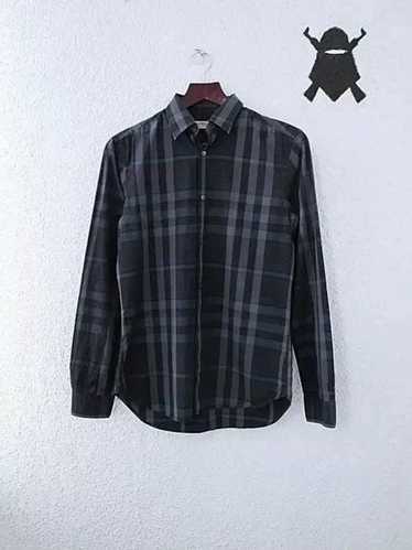 Burberry × Vintage BURBERRY LONG-SLEEVE PLAID SHIR