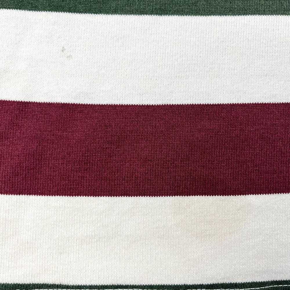 Vintage Vintage Rugby Polo Shirt XL Striped New Z… - image 12