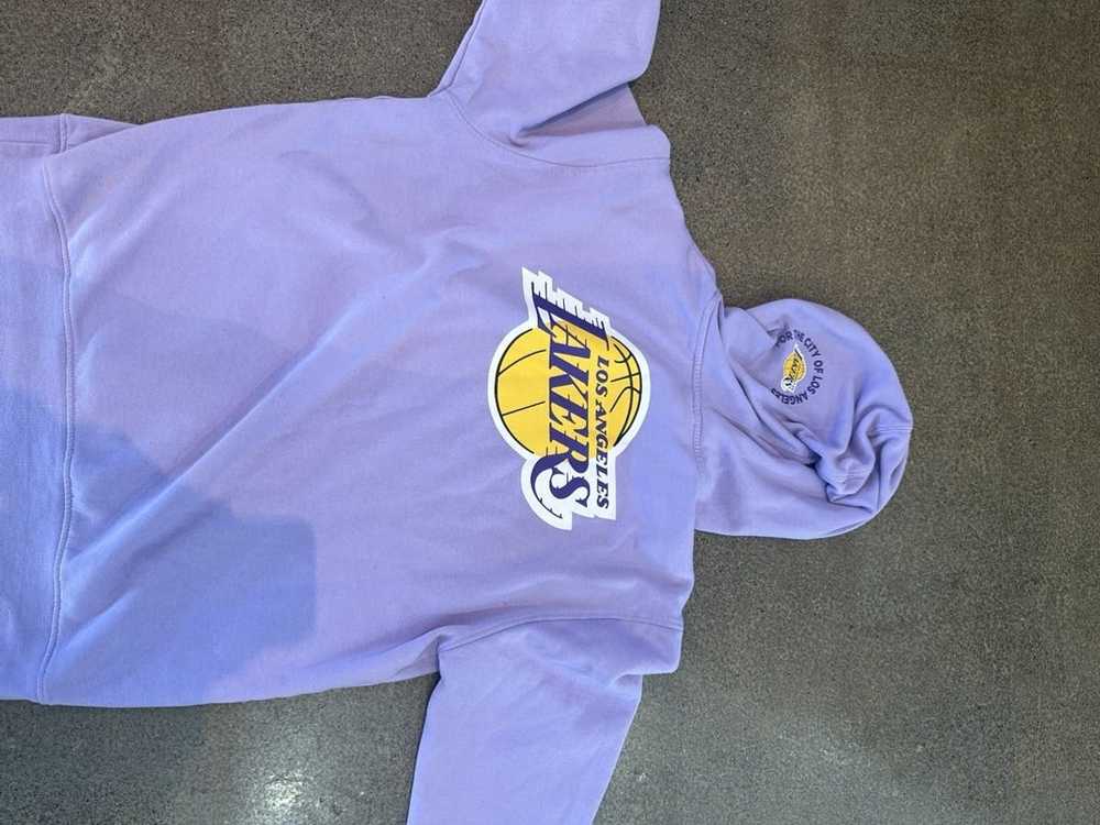 Vintage Lakers hoodie purple - image 2