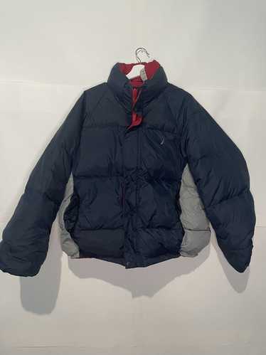 90s Reversible Nautica Challenge Hooded Coat Zip up Jacket Winter