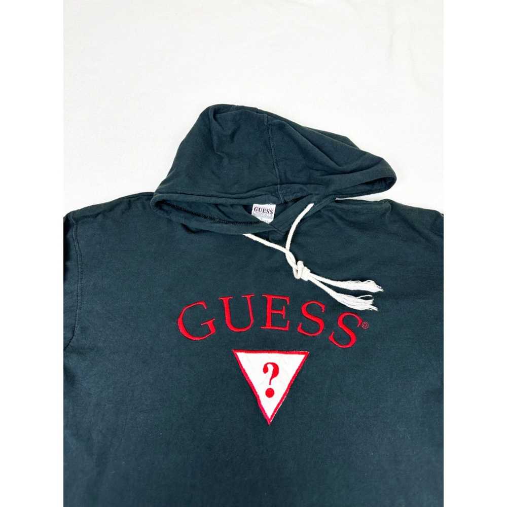 Guess × Streetwear Vintage 90s Guess Hoodie T-Shi… - image 1