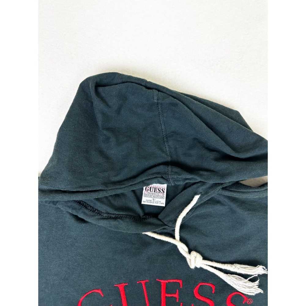 Guess × Streetwear Vintage 90s Guess Hoodie T-Shi… - image 4