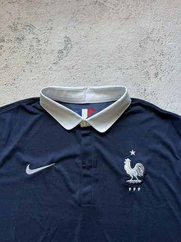 Nike × Soccer Jersey × Vintage FRANCE 2014 2015 H… - image 1