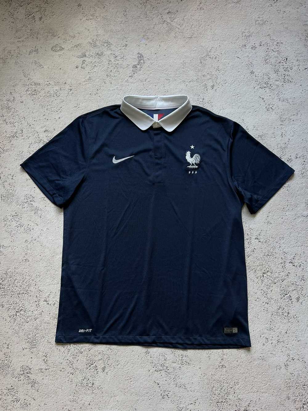 Nike × Soccer Jersey × Vintage FRANCE 2014 2015 H… - image 2