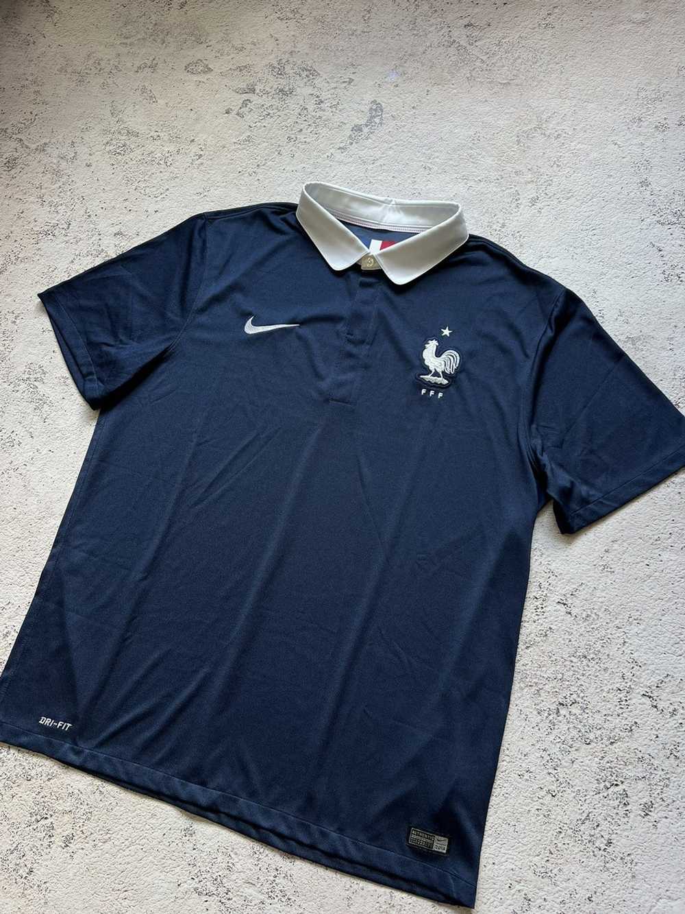 Nike × Soccer Jersey × Vintage FRANCE 2014 2015 H… - image 3