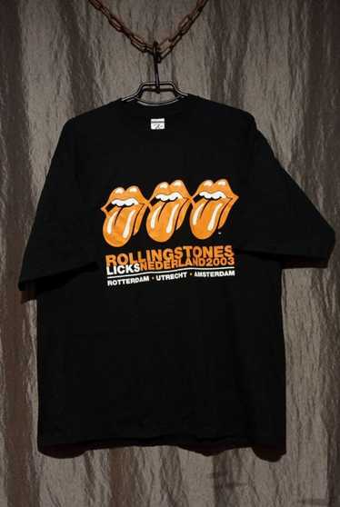 Rock T Shirt × The Rolling Stones × Vintage Vintag
