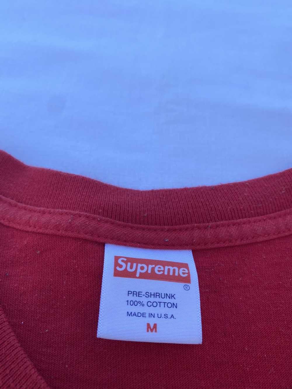 Streetwear × Supreme Supreme Gonz Logo Tee Red - image 3