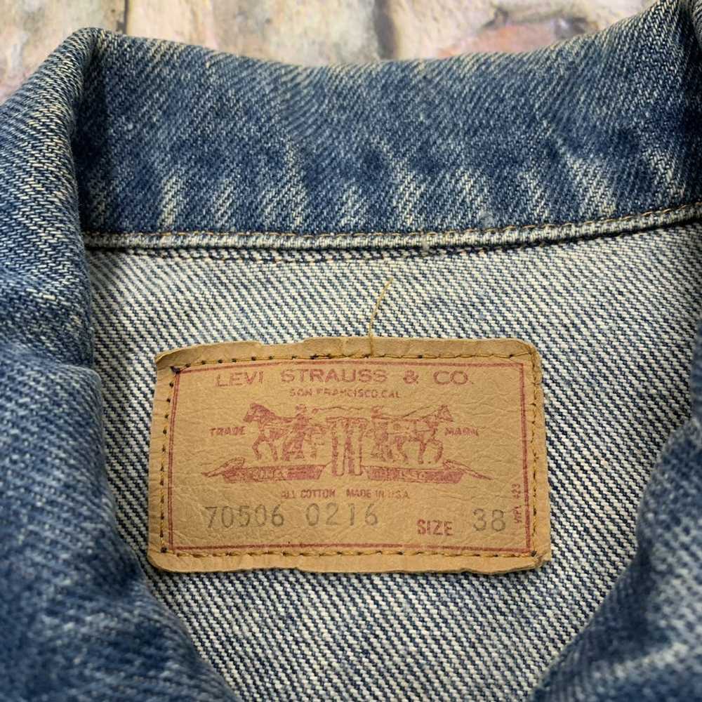 Levi's × Vintage Vintage Levi’s denim jacket - image 4