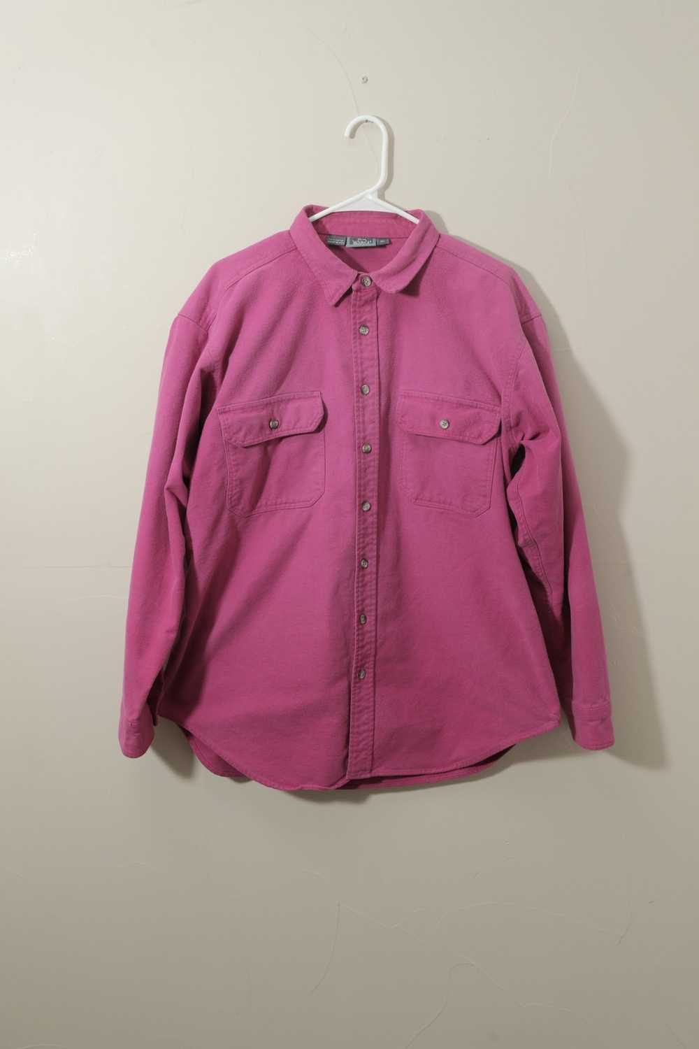 Woolrich Woolen Mills Woolrich Pink Heavyweight L… - image 1