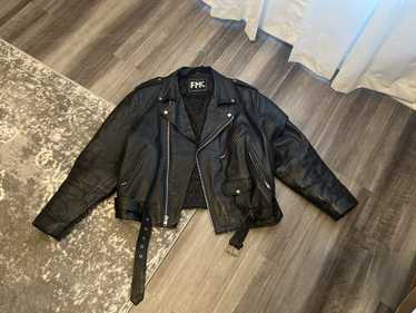 Fmc leather store jacket