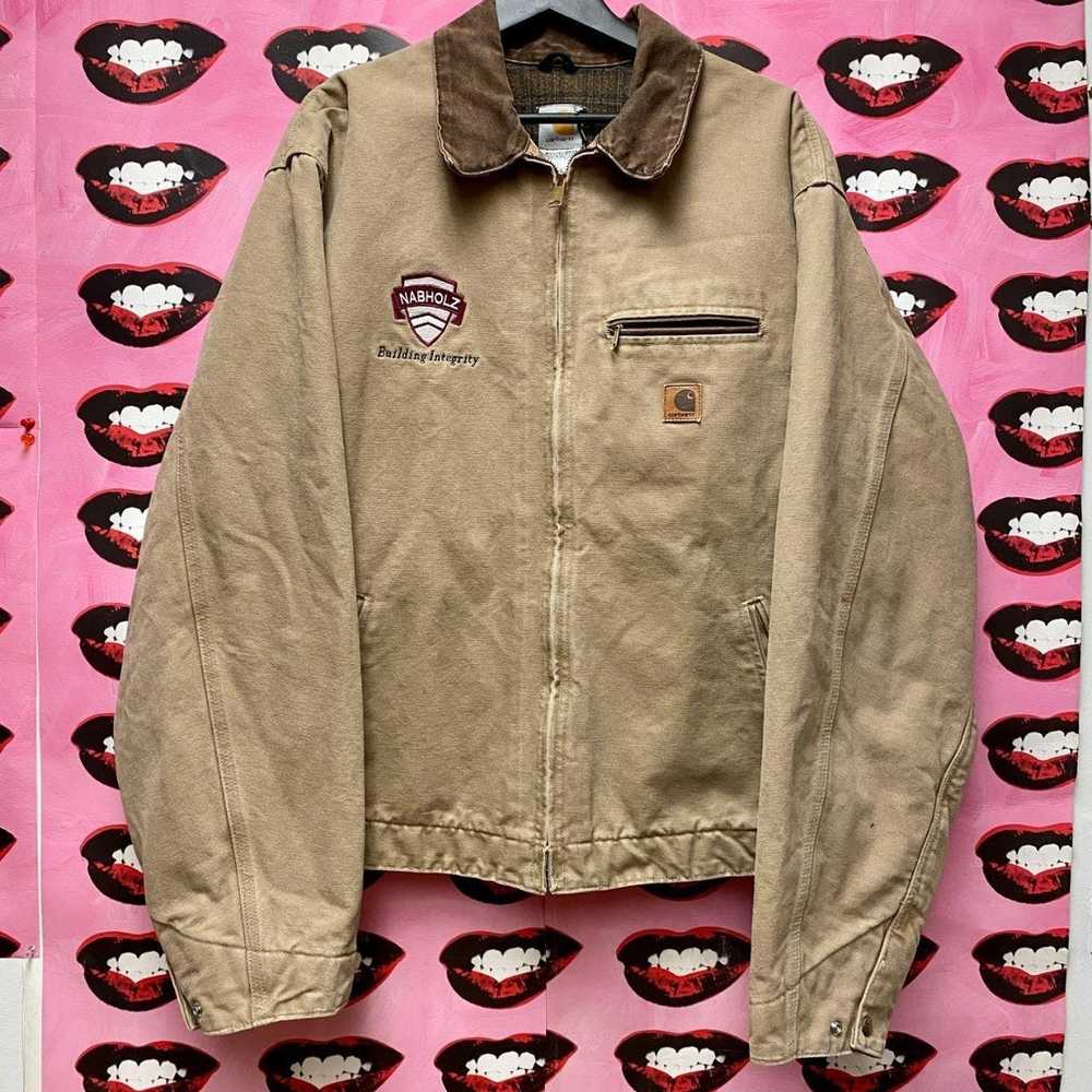 Carhartt × Vintage Carhartt 90s Embroidered Detro… - image 1