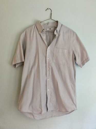 Uniqlo Uniqlo short sleeve button up medium