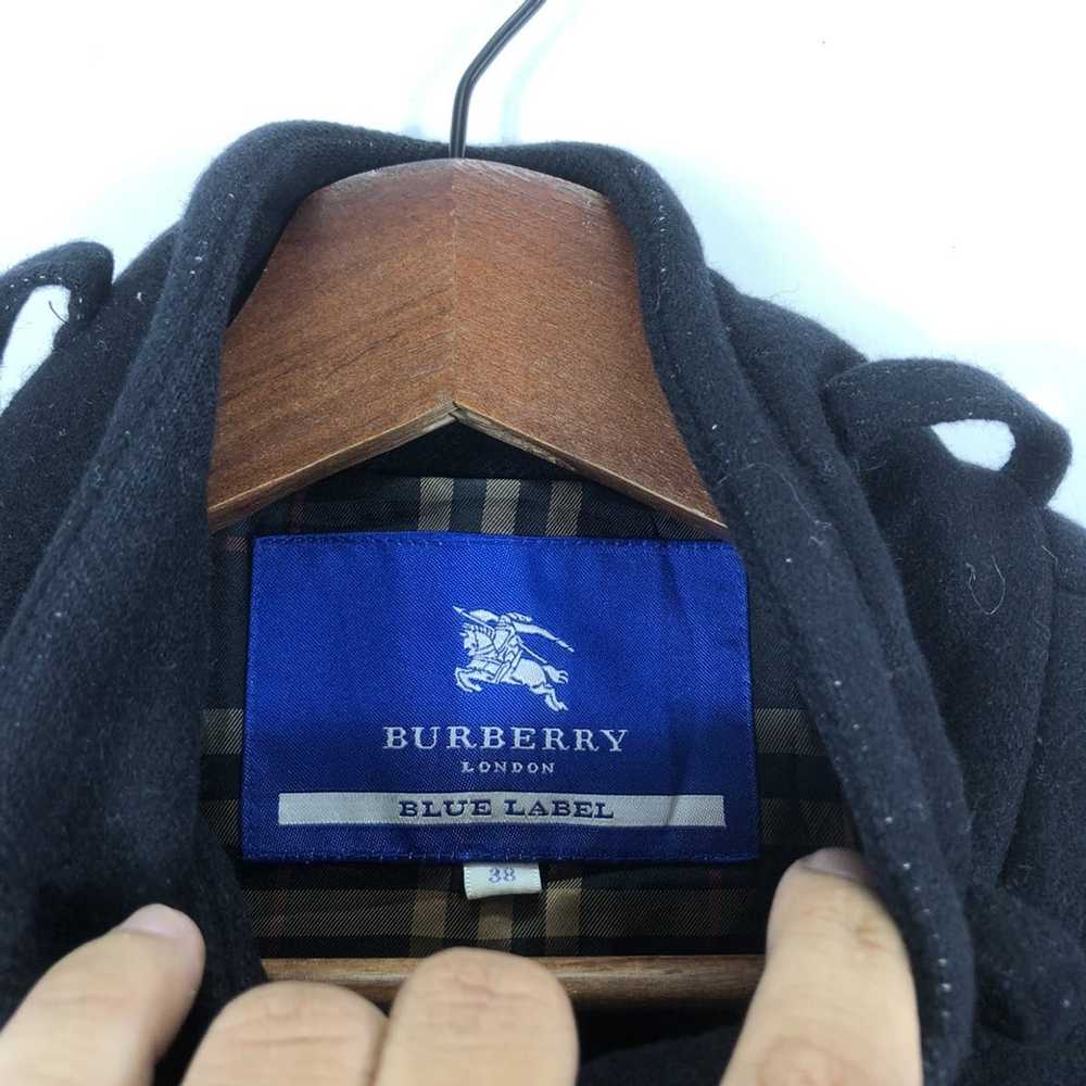 Burberry BURBERRY BLUE LABEL BELT LONG COAT - image 10