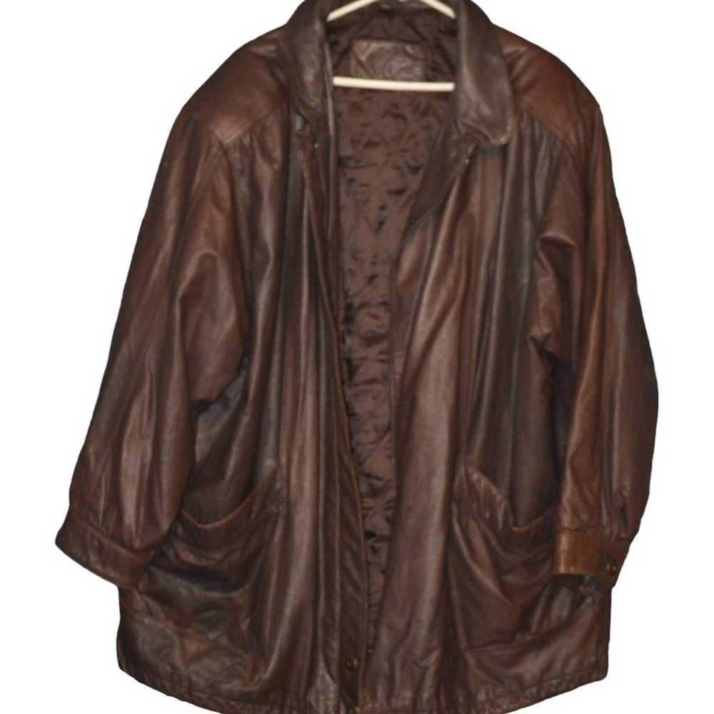 Other Beautiful lined leather jacket - image 1