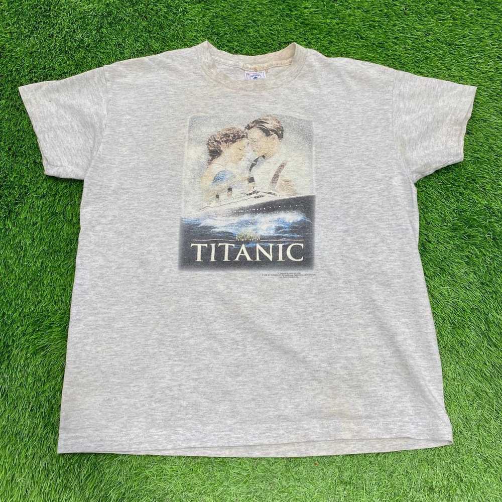 Movie × Tee Shirt × Vintage Titanic Vintage 90s M… - image 1