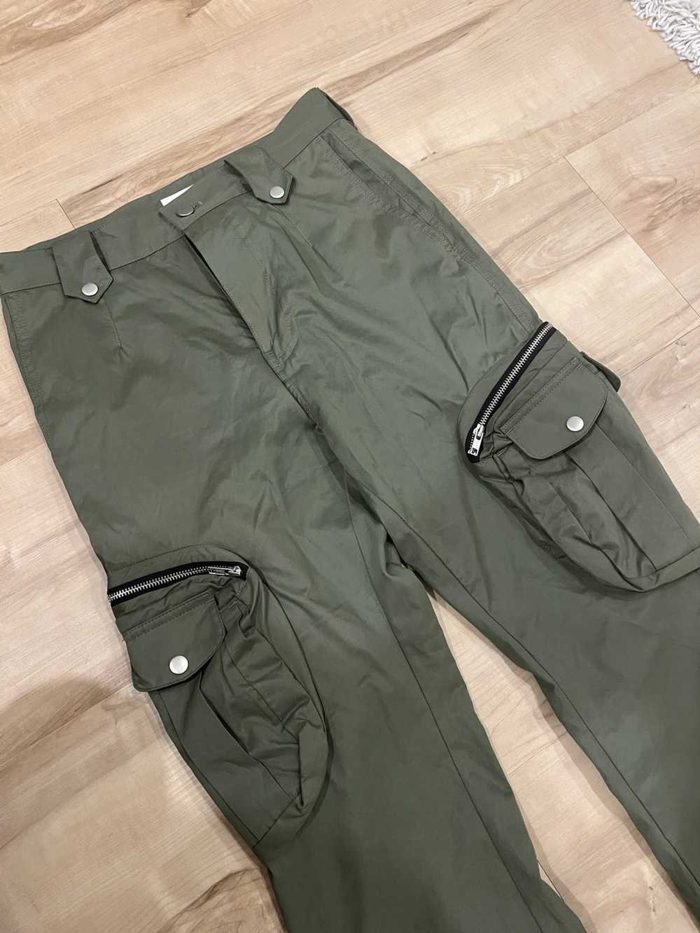 Japanese Brand FFFPOSTALSERVICE Flared Cargo Pants - image 2