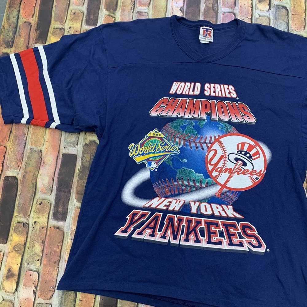MLB × New York Yankees × Vintage Vintage 1996 Wor… - image 3