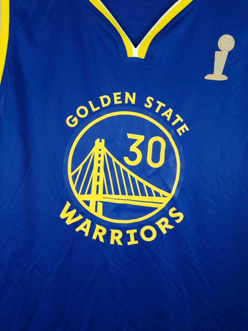 NBA × Vintage Curry #30 Golden State Warriors Fan… - image 2