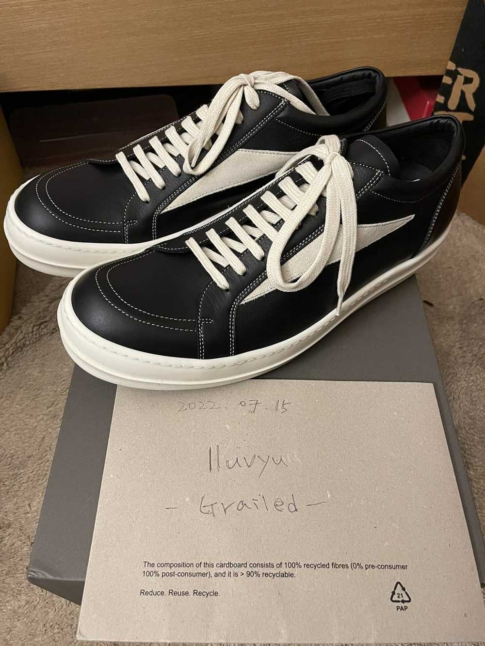 Rick Owens Rick Owens Strobe Suede Vans - Gem