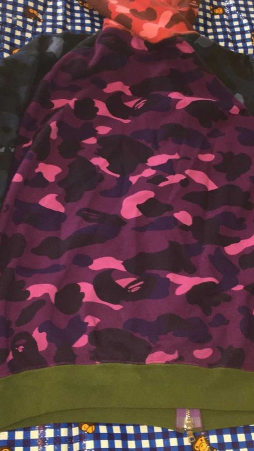 Bape Multi camo bape hoodie - image 8