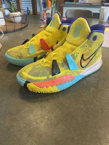 Nike Kyrie 7 パープル/イエロー 希少 NIKE KYRIE 7 EP '1 WORLD 1 PEOPLE' ナイキ カイリー 7 【MEN'S