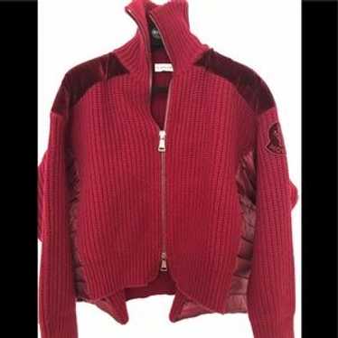 MONCLER【MAGLIONE TRICOT CARDIGAN】 Women's MONCLER Maglione Tricot Cardigan Knit Wool Jacket
