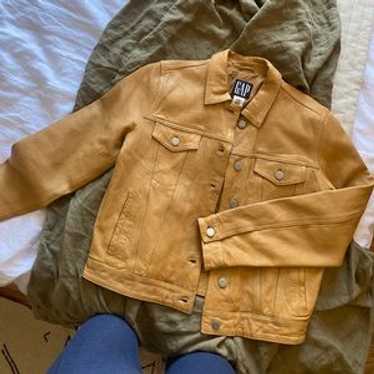 Vintage gap leather jacket - Gem