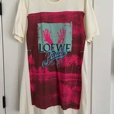 正規品　希少　美品　ヴィンテージ　LOEWE パープル　Tシャツsize L 正規品 希少 美品 ヴィンテージ LOEWE パープル Tシャツsize L