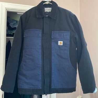 ジャケット・アウター Carhartt wip WOOL ARCTIC COAT Carhartt Wip Wool Arctic Coat heavyweight 22 oz Jacket Black