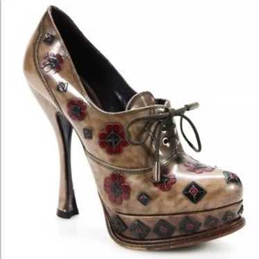 Prada flower heel - Gem