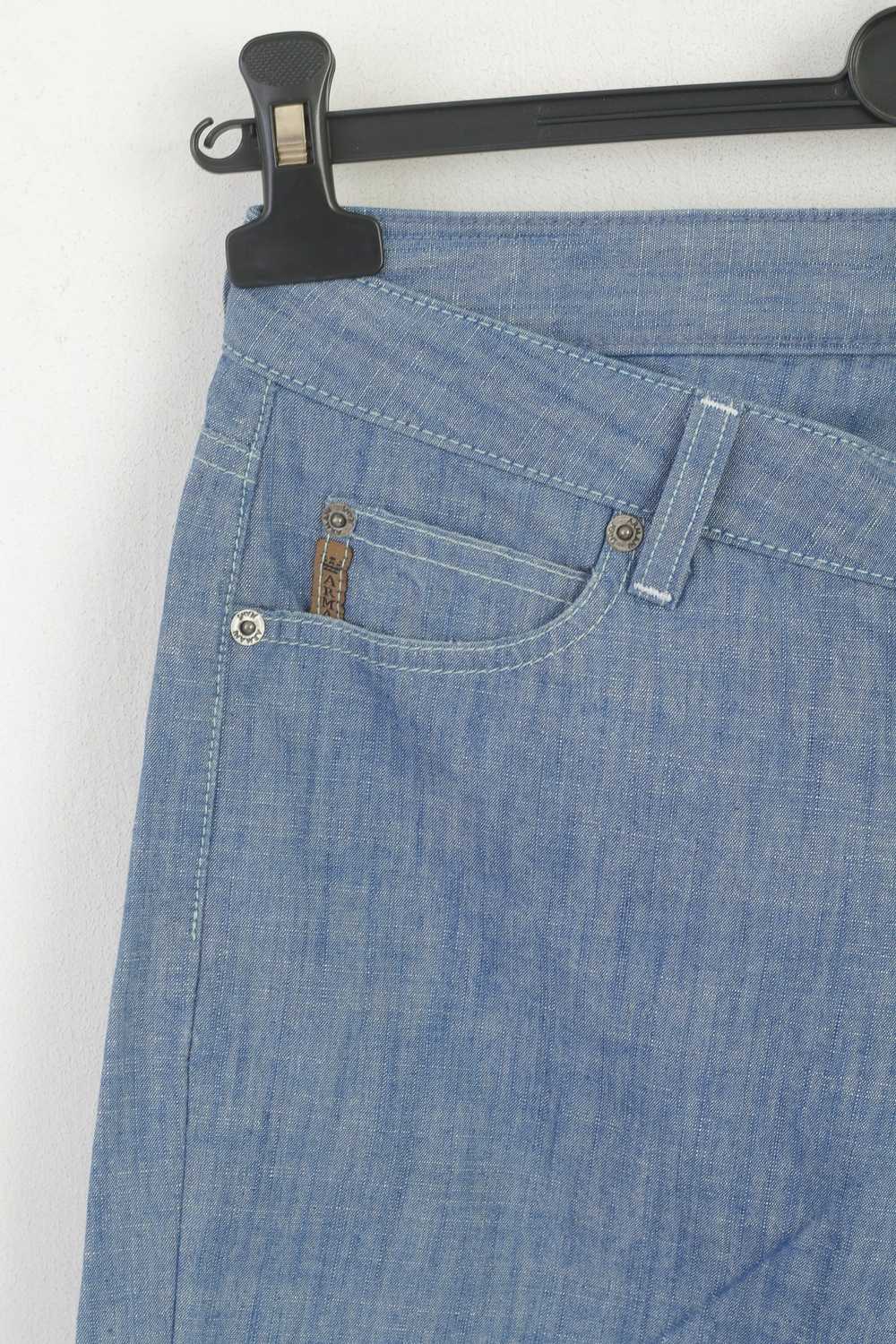 Armani Armani Jeans Women 27 Trousers Blue Cotton… - image 5