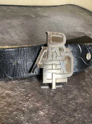 Bape Bape Embossed Camo Leather Belt L