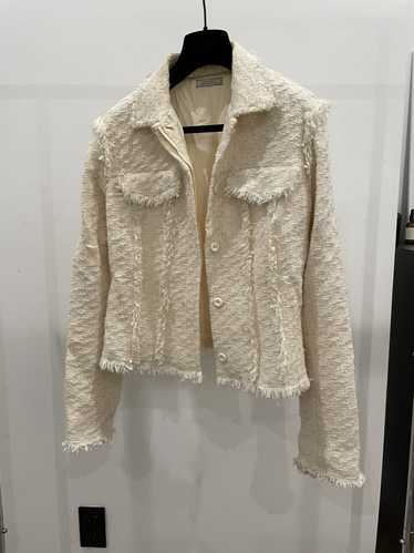 Nina Ricci Off white Nina Ricci Tweed-Like Jacket