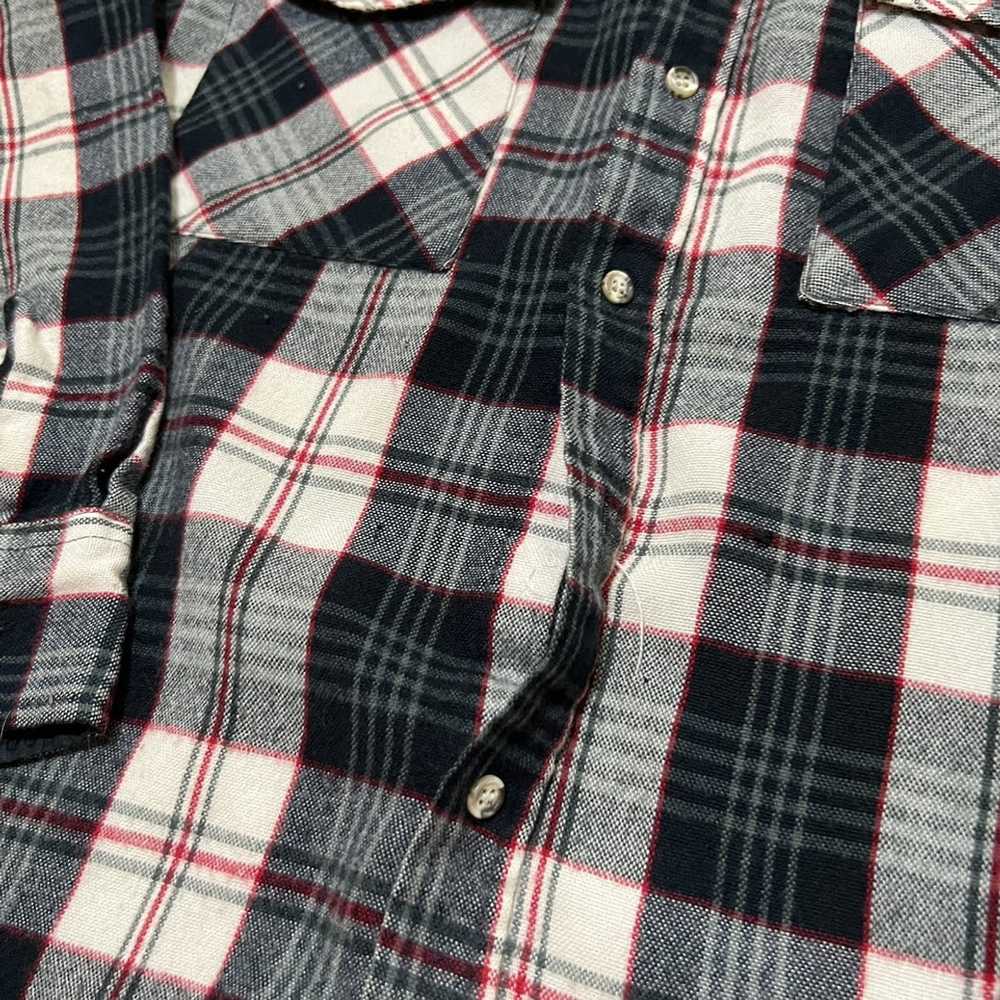 Vintage VTG Backpacker Plaid Acrylic Flannel Outd… - image 4