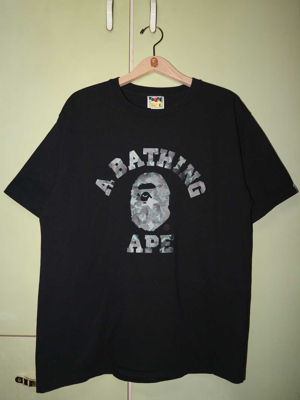 Bape Bape Bapesta College Logo Tee - image 1