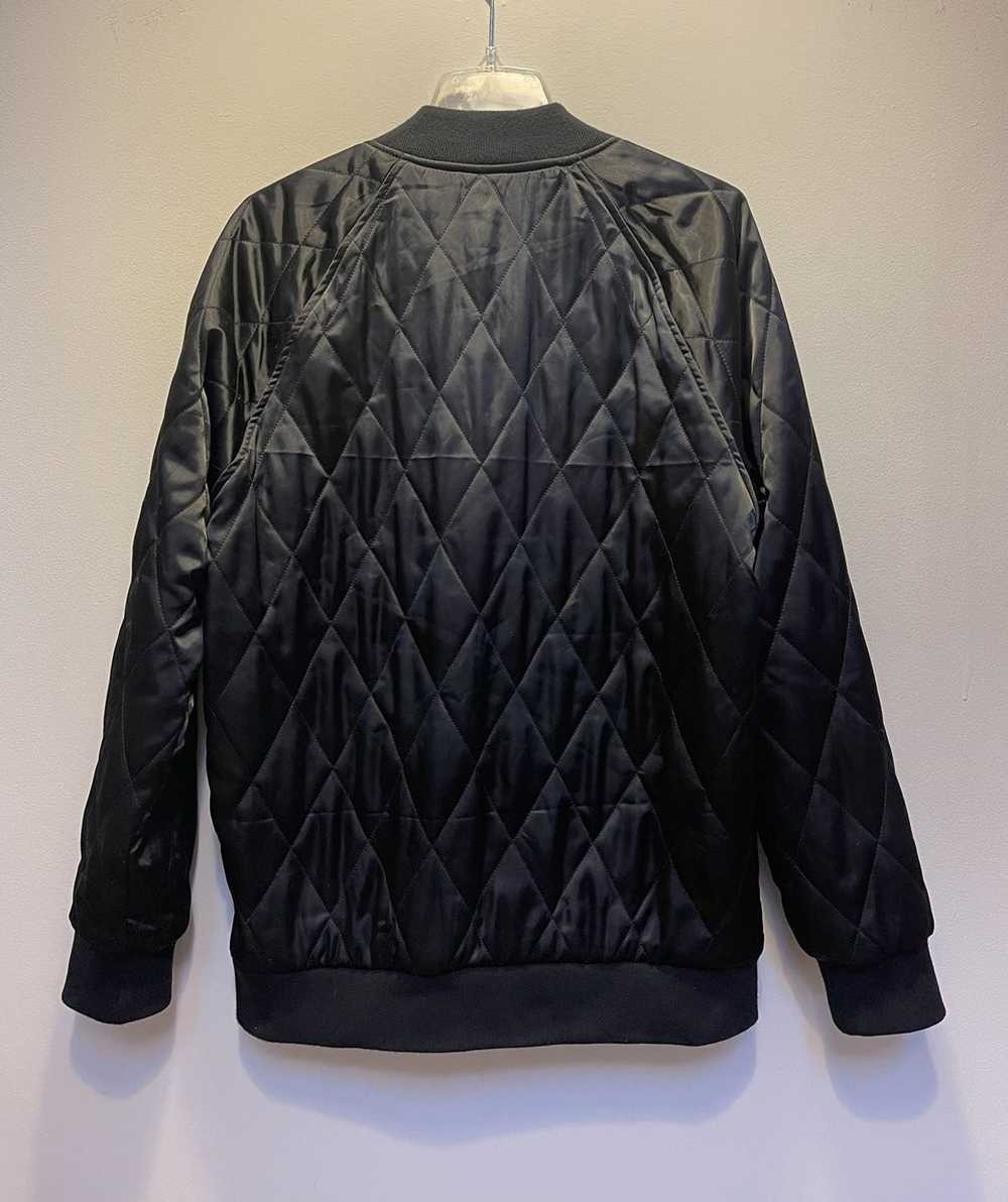 Stussy Stussy Black Quilted Bomber with Palm Tree… - image 2