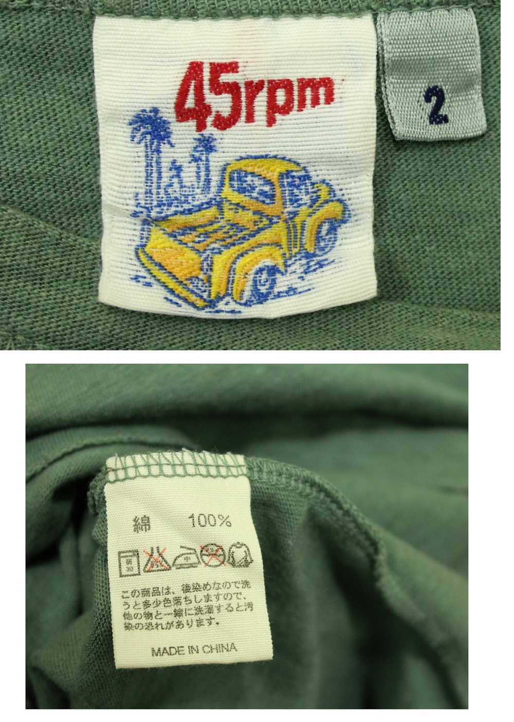 45rpm × Japanese Brand 45RPM T Shirt Flower Motif… - image 6