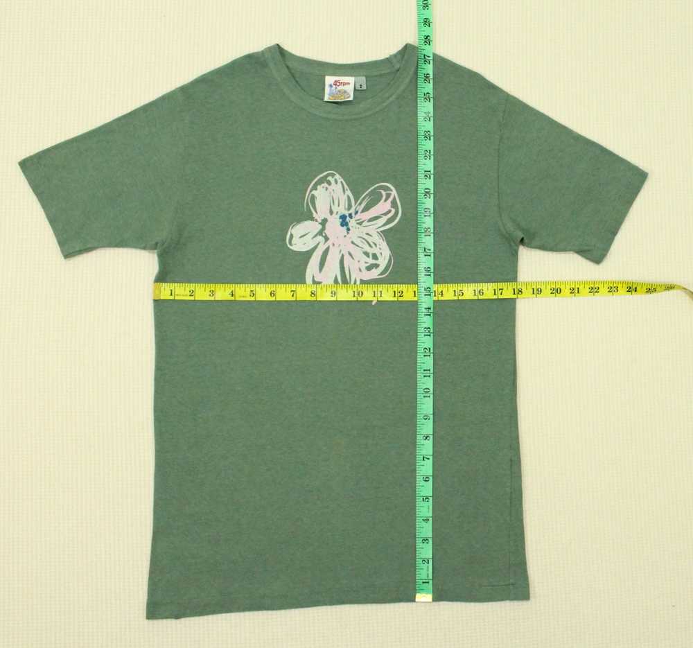 45rpm × Japanese Brand 45RPM T Shirt Flower Motif… - image 7