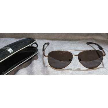 Other Rose Gold Tortoise Shell Aviator Sunglasses - image 1