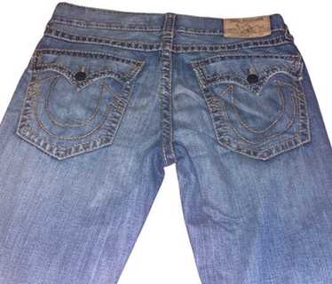 True Religion TRUE RELIGION BLUE JEANS BROWN STIT… - image 1