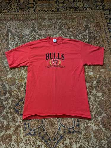 Pink MAN Chicago Bulls Licensed Crew Neck Printed T-Shirt 2902472