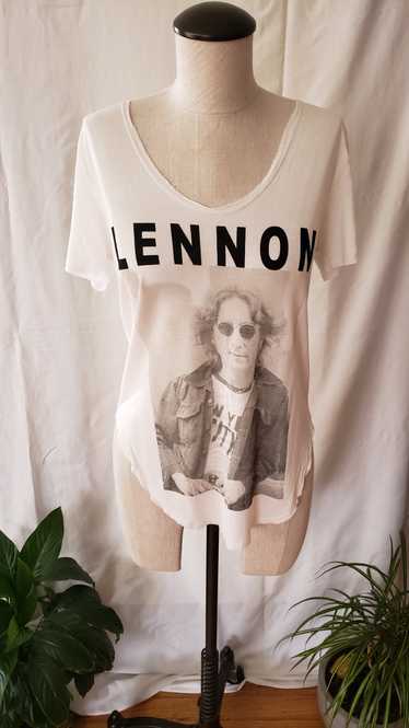 Bravado Lennon Women's White T-Shirt Size Small