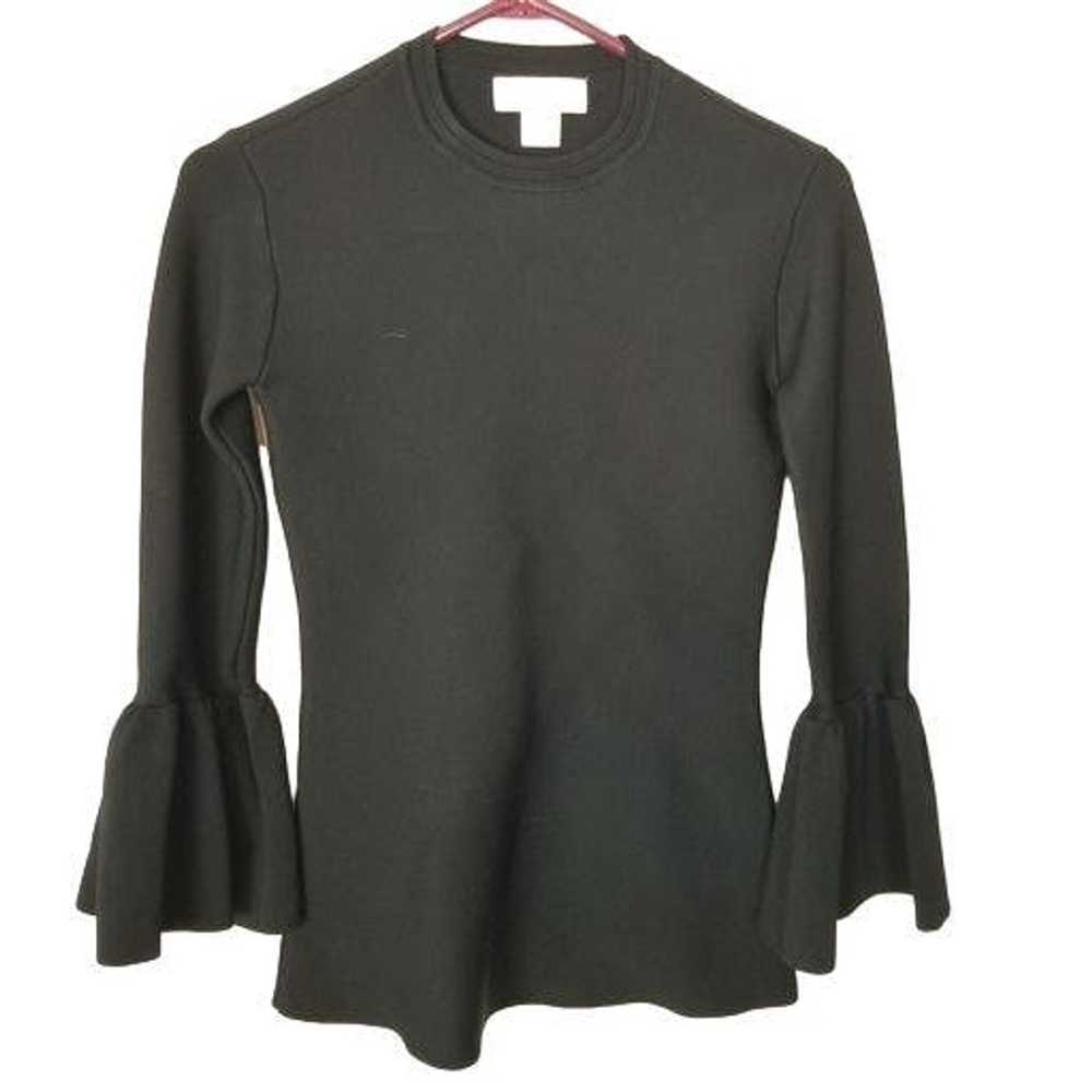 Other Rachel Parcell XS Ponte Long Bell Sleeve Cr… - image 2