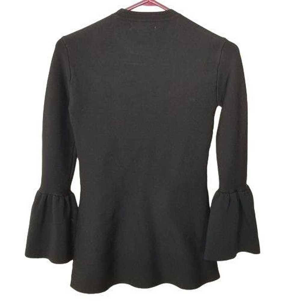 Other Rachel Parcell XS Ponte Long Bell Sleeve Cr… - image 9