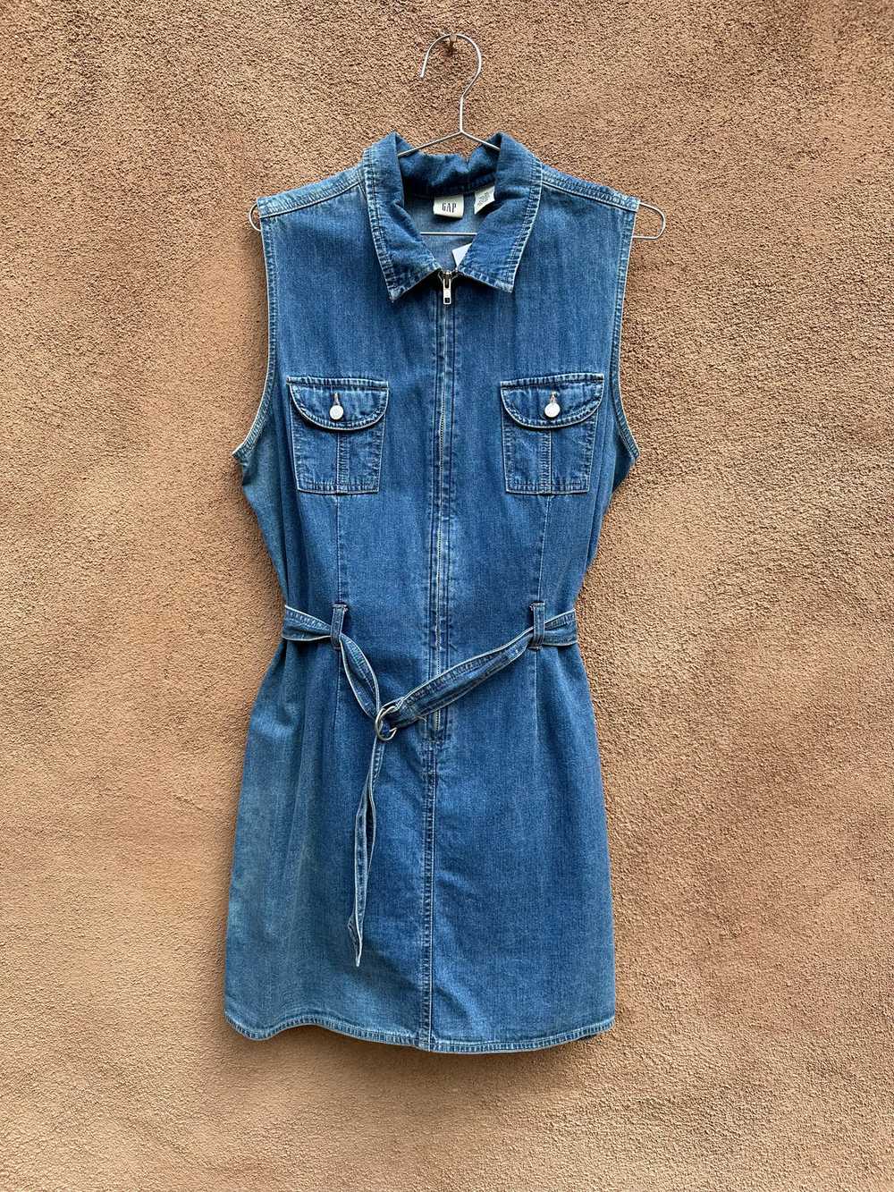 Denim Gap Dress - 90's/Y2K - image 1