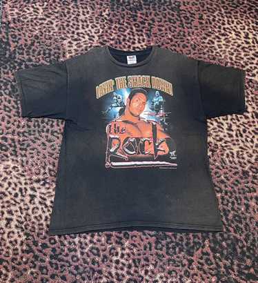 Vintage WCW Wrestling The Rock Graphic shops T Shirt