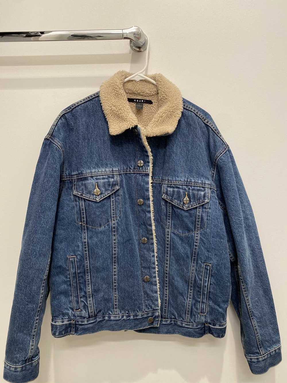 Ksubi Ksubi Denim Sherpa Jacket - image 1