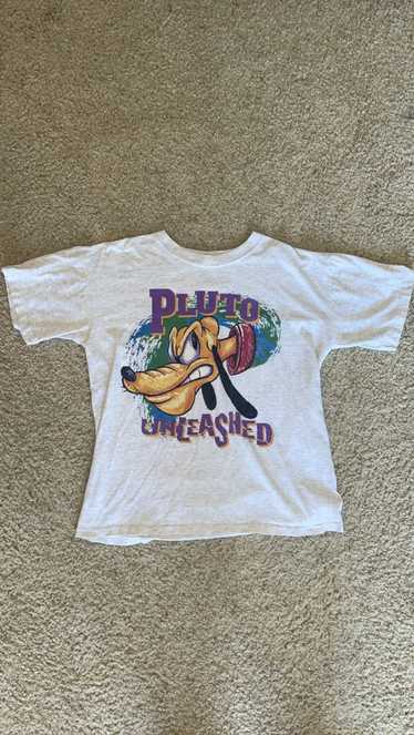 Disney × Vintage Vintage Pluto tee “Pluto Unleashe